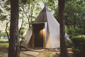 Red Cloud Tipis 4 on Guadalupe River